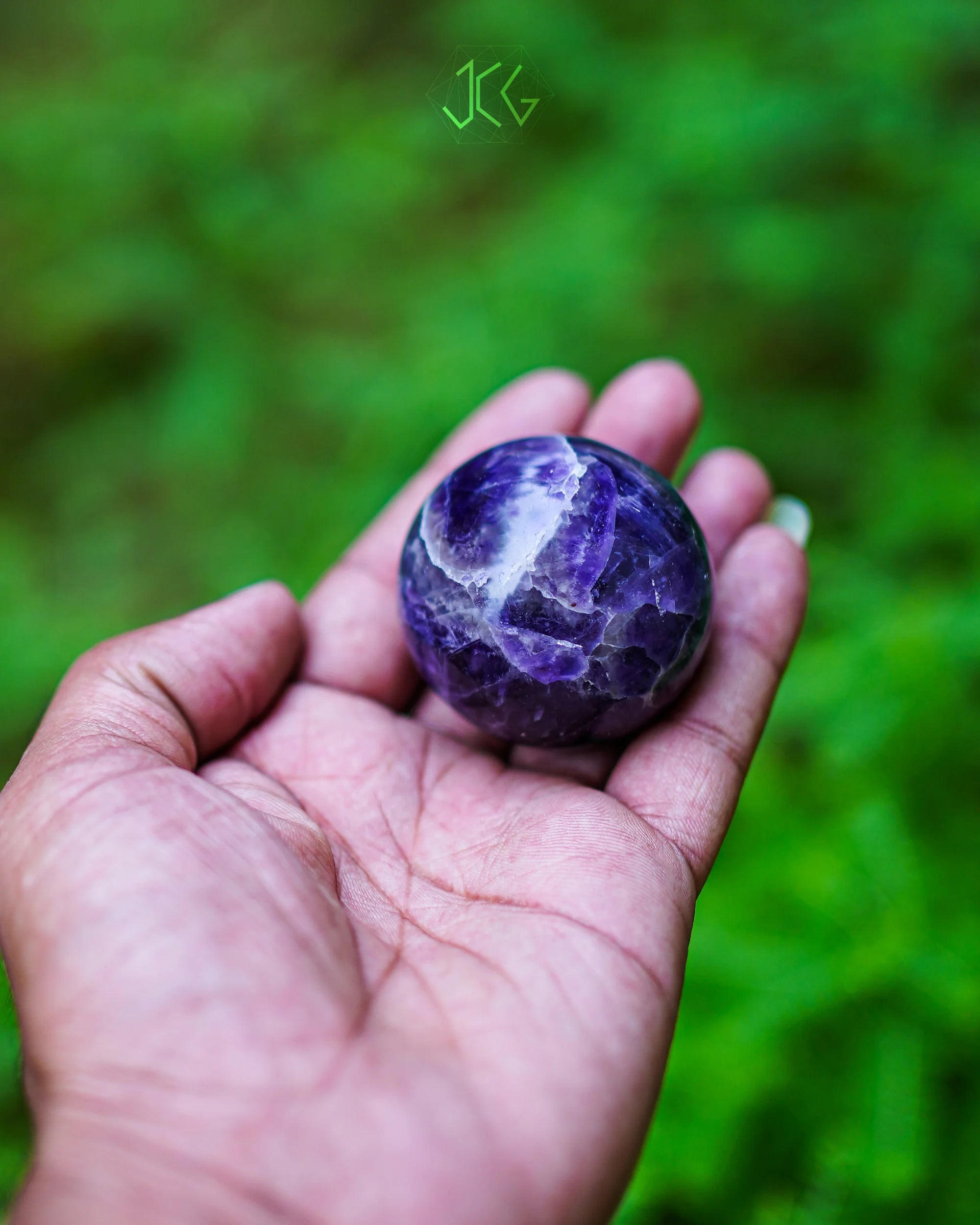 Amethyst Sphere Jaipur Crystal Gems